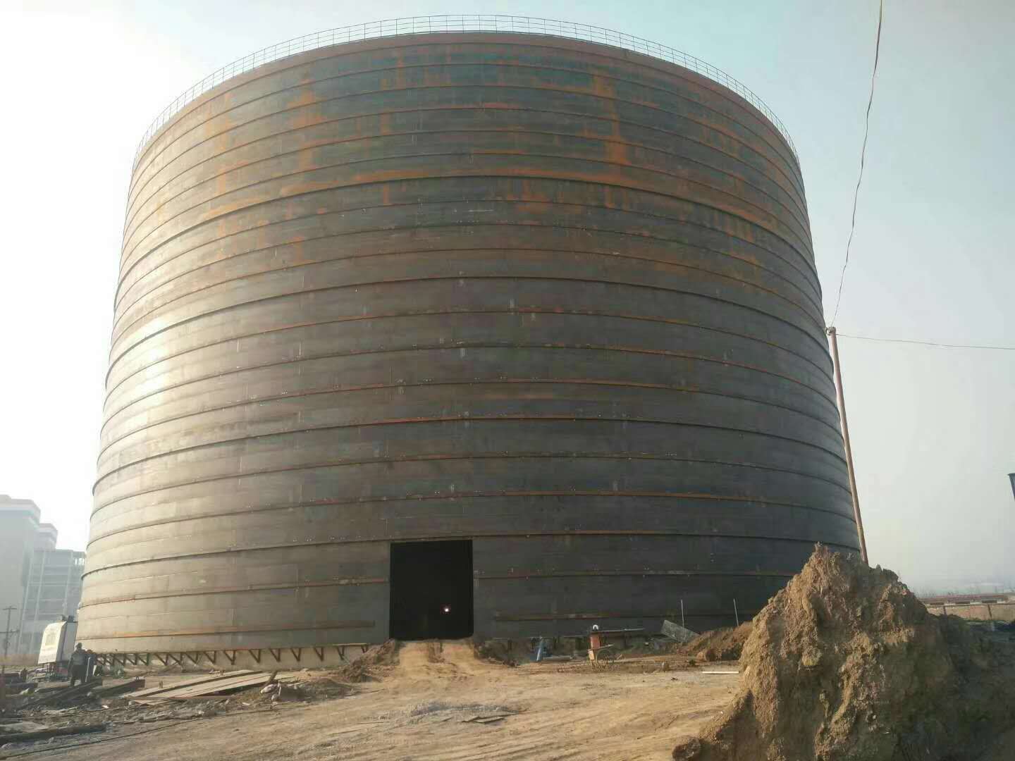 西丰承建大型钢板库的好处及原理