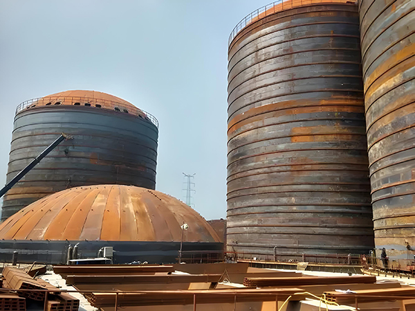 西丰焦粉钢板仓